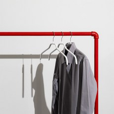 마와 논슬립 실루엣 41F 셔츠 블라우스용 옷걸이, 9개, 화이트