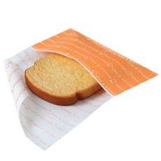 Oh My Pack 橙色食品淋膜紙袋, 150入, 1組