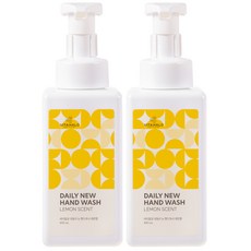 비타할로 데일리뉴 핸드워시 레몬향, 490ml, 2개