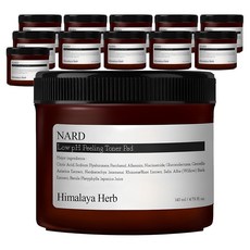 나드 약산성 필링 토너 패드 140ml, 70매입, 12개