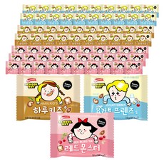 School Nut Haru Nuts 3 種 x 20p 套組, 1組, Haru KId's+Red Monster+Yogurt Friends