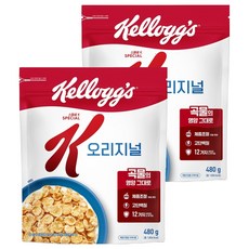 켈로그 스페셜케이 오리지널 시리얼, 480g, 2개