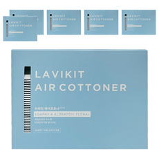 LAVIKIT AIR COTTONER 衣物柔軟香氛紙 皂香, 40入, 6盒