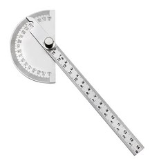 O-ON 不鏽鋼量角器 145mm, 1個