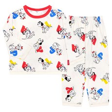 mollimelli friends 迪士尼兒童101忠狗Joyful蜜桃絨家居服套裝