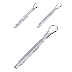 Blue Kai刮舌器 銀色, 3個