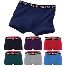 SWISS MILITARY 男款四角內褲 7件組