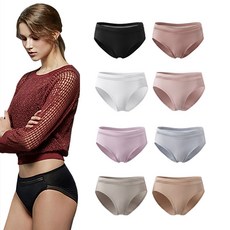 피트인 소프트터치 데일리 삼각팬티 8p