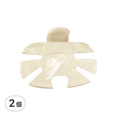 Cassido 卡司多 靜電貼微笑牙膏牙刷架 白色, 2個