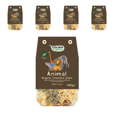 孩童動物造型義大利麵, 300g, 5個