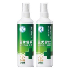 MENTHOLATUM 曼秀雷敦 強效防蚊噴霧, 多蚊種長效防蚊8小時, 60ml, 2瓶