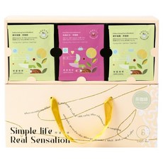 SIMPLEREAL 想望咖啡 Stopover聯名款 茶咖啡浸泡掛耳禮盒, 30包, 1盒