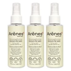 Arenes愛霓思 乾洗手保濕潔淨精華, 100ml, 3瓶