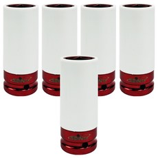 세인티에프 1/2인치 롱 너트 소켓 커버형 휠 복스알 21mm, 5개