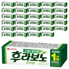 롯데웰푸드 후라보노 오리지날 9p, 26g, 36개