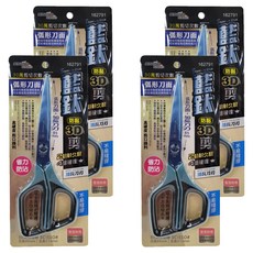 minono 米諾諾 藍鈦防黏3D不銹鋼剪刀 21 x 7.7 x 1.2cm, 162791, 4支