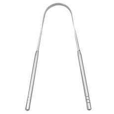 內側清潔舌頭清潔器 銀色, 1個