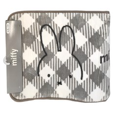 senko MIFFY 腳踏墊 100%聚酯纖維, 灰色 + 米色, 1個