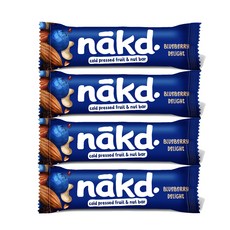 冷壓藍莓堅果能量棒, 35g, 4條