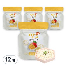 짱죽 요거트큐브, 망고, 12개, 16g
