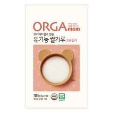 올가맘 하이아미쌀로 만든 유기농 쌀가루 고운입자, 180g, 1개