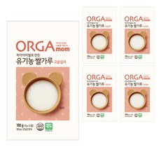 올가맘 하이아미쌀로 만든 유기농 쌀가루 고운입자, 180g, 5개