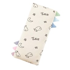 baa baa sheepz 抱抱羊 BED-TIME BUDDY 安撫抱枕 95% 嫘縈(竹纖維), 大(23 x 53cm), 甜夢黃