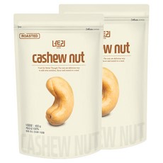너트리 볶음캐슈넛, 400g, 2개 400g, 2개