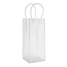 ibili 透明酒瓶提袋, 透明色, 1個