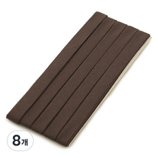 앙앙 코튼캔디 바이어스테이프 10mm, 21 브라운, 8개