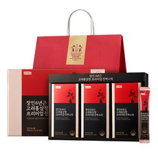 HongJungKwan 6年根紅蔘濃縮精隨身包+提袋, 300ml, 1組