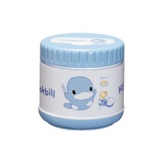 酷咕鴨食物保溫罐，附摺疊湯匙，耐熱PP材質，保冷保溫功能，方便保存食物, KU5341, 250ml, 1個