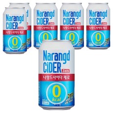 나랑드사이다 나랑드 사이다, 345ml, 6개