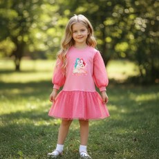 Secret Jouju女童款Radi 9分連身裙