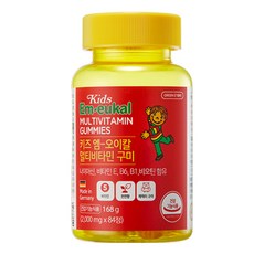 KidsEmEukal 綜合維他命軟糖 168g, 84顆, 1罐