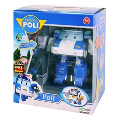 SiLverLit 銀輝 POLI ROI LED 變形機器人 可以變形成車子喔! 救援小英雄人氣主角, 波力, 1入