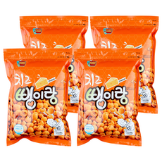 우리식품 뻥이랑 치즈, 250g, 4개