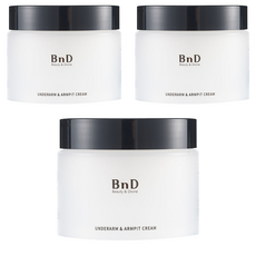 BnD 腋下肘部 VIO Y 區美白霜 100ml, 混色, 3罐