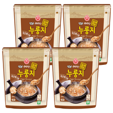 오뚜기옛날 구수한 끓여먹는 보리누룽지, 240g, 4개