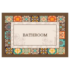 AFAMIC 艾法 橡膠珪藻土防滑軟地墊, 67, 1個