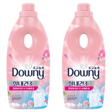 다우니 실내건조 초고농축 섬유유연제 플로럴 블로썸 본품, 1L, 1개입, 2개