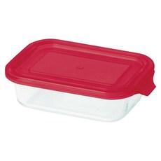 珍珠金屬 耐熱玻璃長方形儲存罐 Pyrex CP-8617, 1.4L, 1個