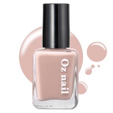 오즈네일 샤인 무드 네일 컬러 매니큐어, 쉬크베이지, 8ml, 1개