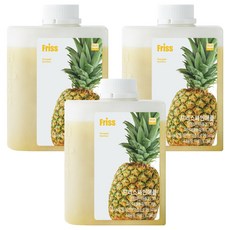 프리스 파인애플 농축액, 3개, 1kg