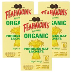 FLAHAVAN'S 粥狀燕麥, 280g, 3個