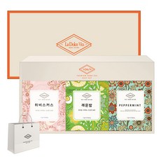 라돌체비타 프리미엄 허브차 3종 선물세트 + 쇼핑백, 1세트