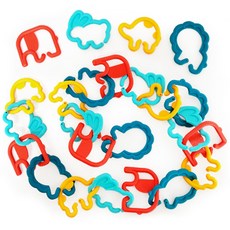 Happy Town 動物觸摸戒指 4 x 6p 套裝, 混色