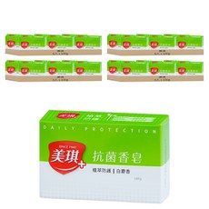美琪 抗菌香皂 白麝香, 100g, 30個