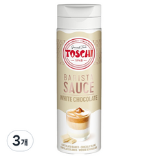 토스키 화이트 초콜릿 소스, 500g, 3개