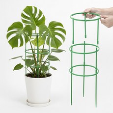 Angplant 3層組裝式圓形植物支架, 10個
